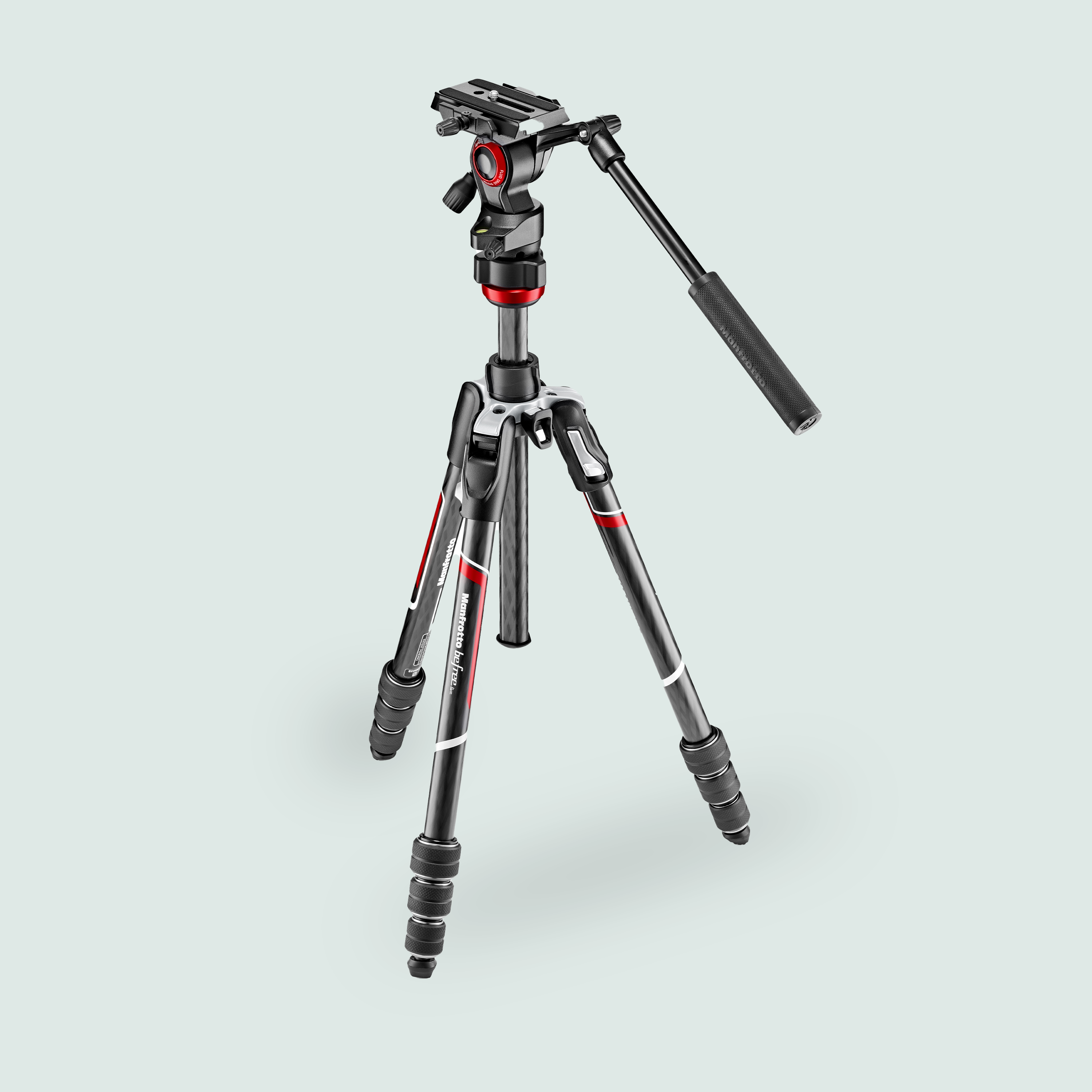 Manfrotto Tripod Kit Befree Live CF Twst 40/150cm 4kg Payload Inc MVH400AH & Bag