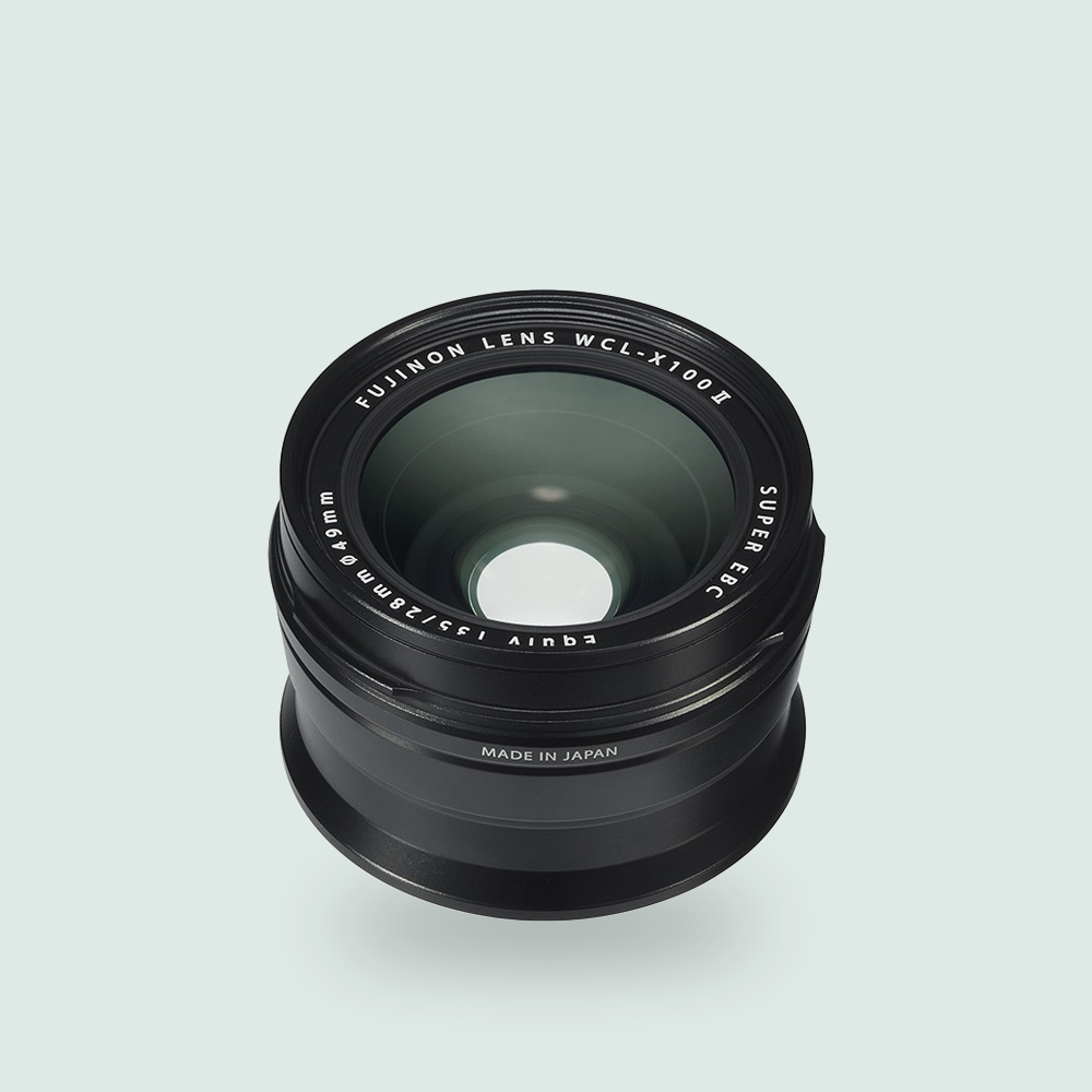 WCL-X100 II Wide Conversion Lens Black