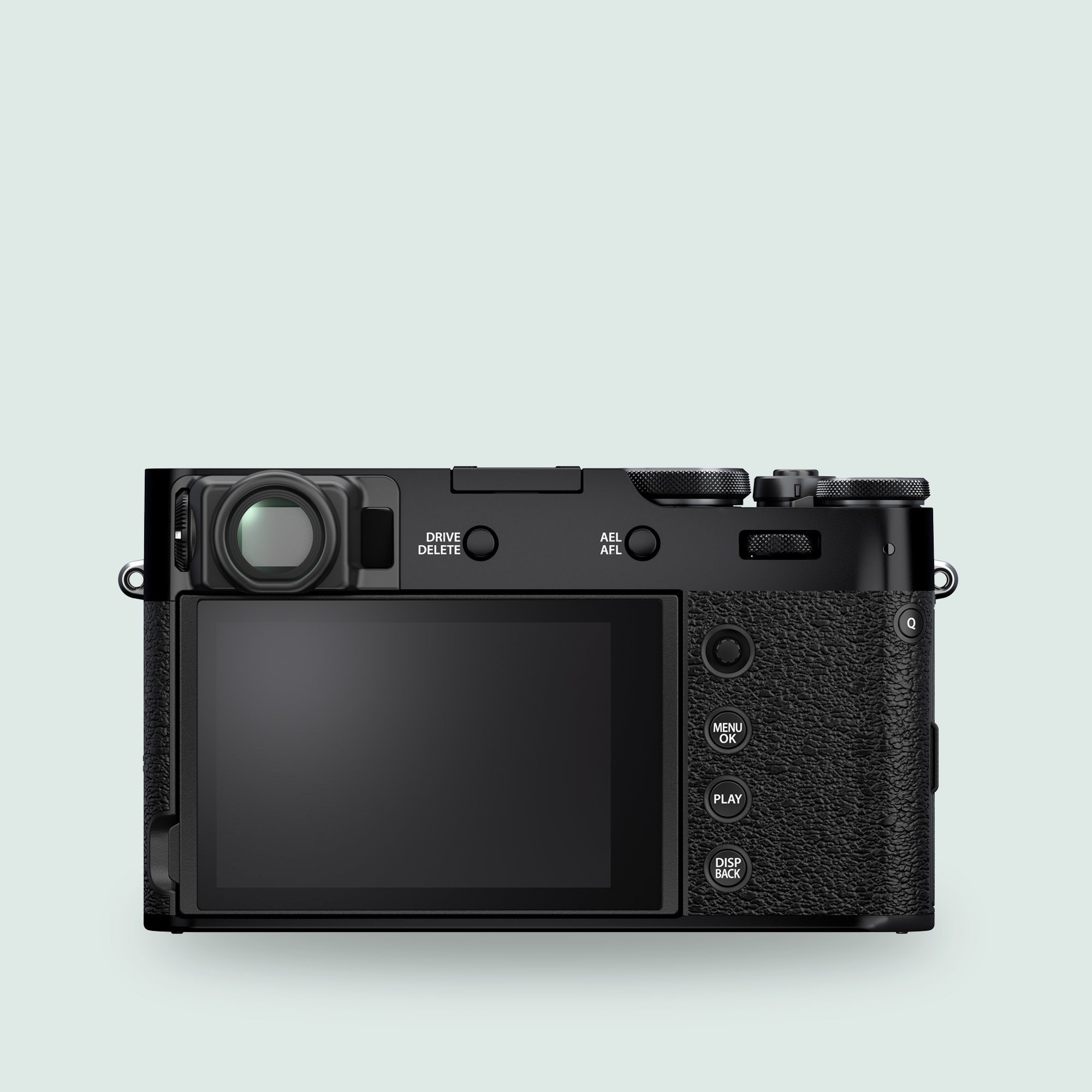 Fujifilm X100V Black Back