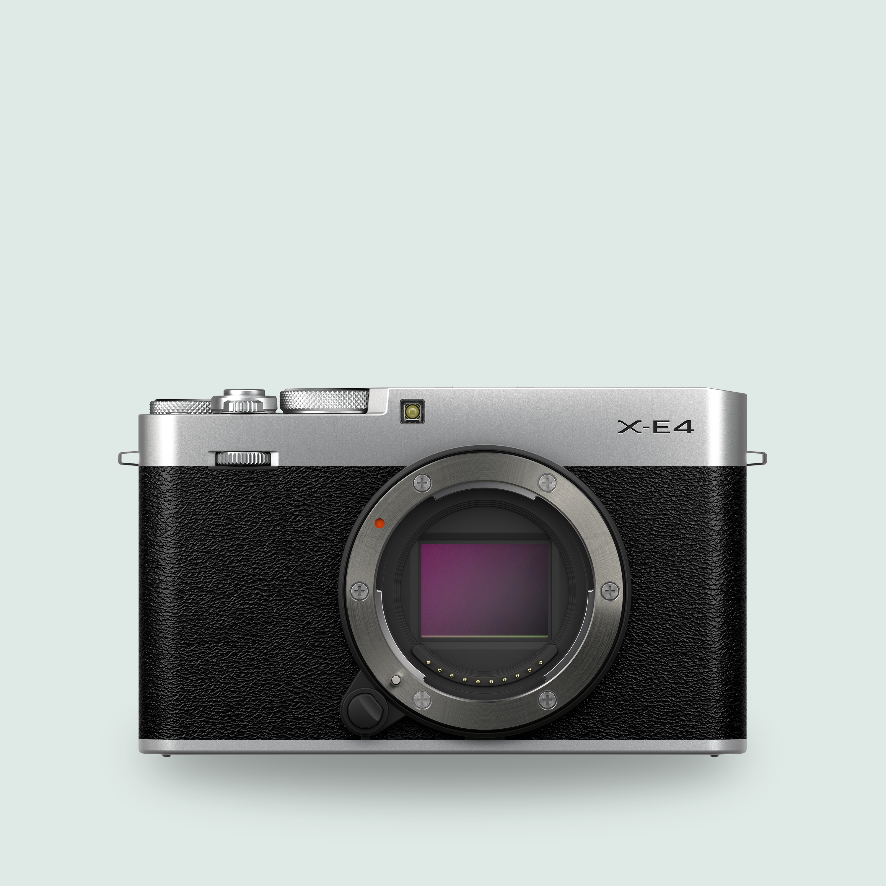 Fujifilm X-E4 Silver Front Body Only
